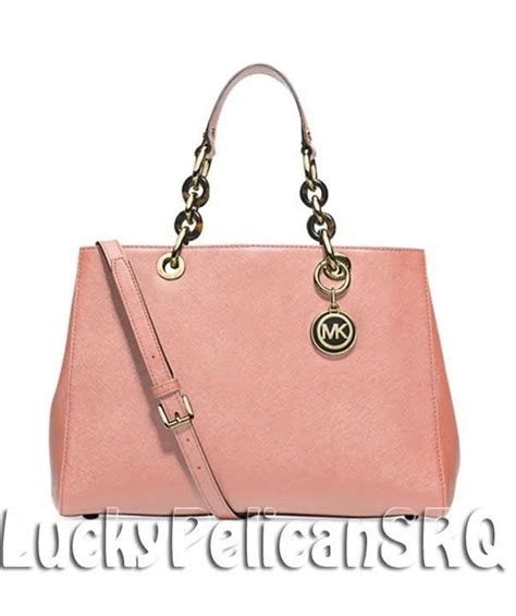 michael kors cynthia md satchel pale pink|Michael Kors Cynthia MEDIUM Satchel PALE PINK .